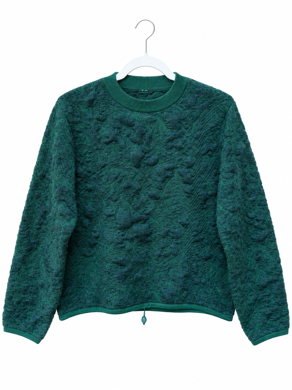 Lululemon Jacquard Multi-Texture Crew Neck Sweater Pullover Sweatshirt wool